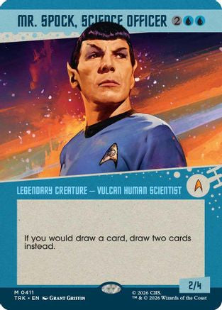 Image of Mr. Spock, Science Officer (Showcase) (TRK-411) - Star Trek