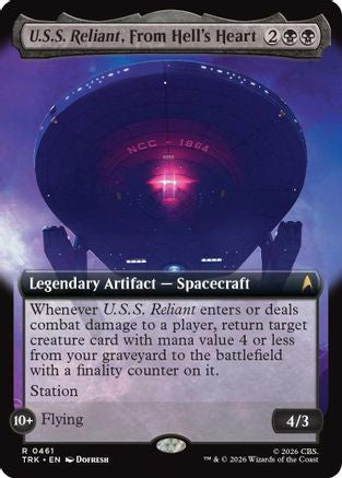 Image of U.S.S. Reliant, From Hell's Heart (Extended Art) (TRK-461) - Star Trek Foil