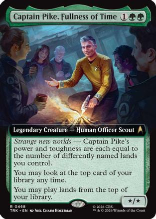 Image of Captain Pike, Fullness of Time (Extended Art) (TRK-468) - Star Trek