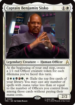Image of Captain Benjamin Sisko (TRK-006) - Star Trek