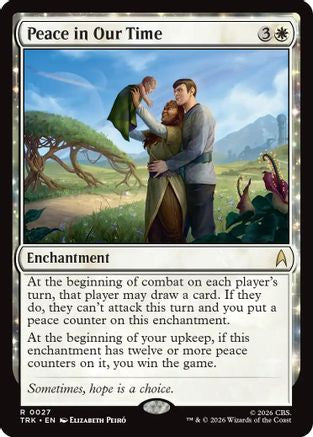Image of Peace in Our Time (TRK-027) - Star Trek Foil