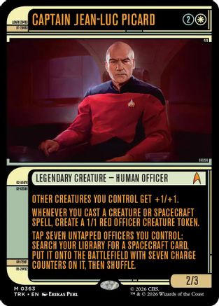 Image of Captain Jean-Luc Picard (Showcase) (TRK-363) - Star Trek Foil