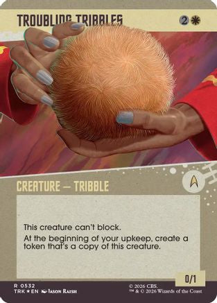 Image of Troubling Tribbles (Showcase) (Surge Foil) (TRK-532) - Star Trek Foil
