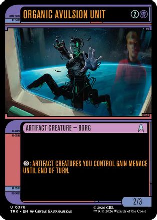 Image of Organic Avulsion Unit (Showcase) (TRK-376) - Star Trek