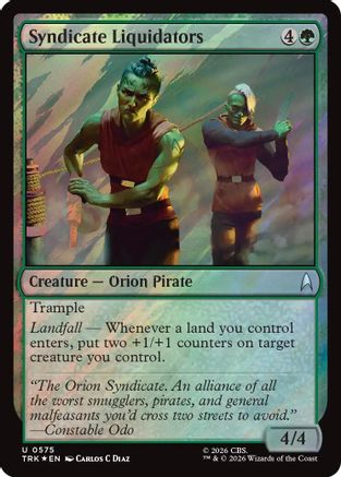 Image of Syndicate Liquidators (TRK-575) - Star Trek Foil