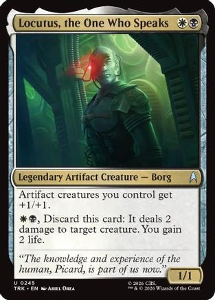 Image of Locutus, the One Who Speaks (TRK-245) - Star Trek Foil