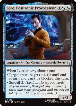 Image of Lore, Positronic Provocateur (TRK-246) - Star Trek