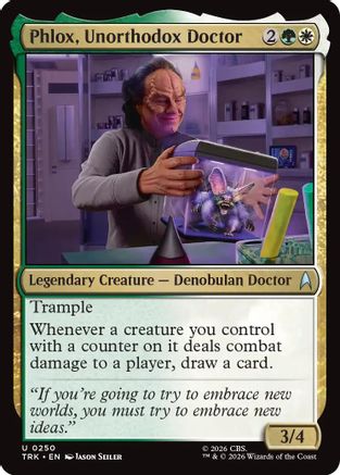 Image of Phlox, Unorthodox Doctor (TRK-250) - Star Trek
