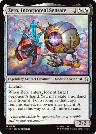 Image of Zero, Incorporeal Sensate (TRK-258) - Star Trek