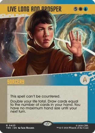 Image of Live Long and Prosper (Showcase) (TRK-423) - Star Trek