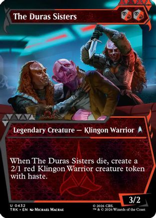 Image of The Duras Sisters (Showcase) (TRK-432) - Star Trek