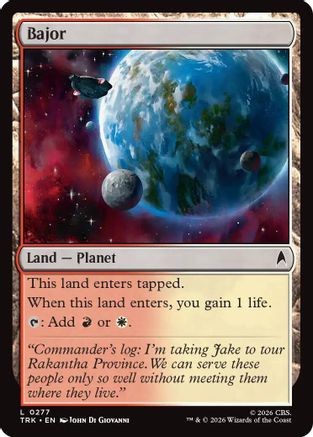 Image of Bajor (TRK-277) - Star Trek Foil