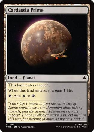 Image of Cardassia Prime (TRK-280) - Star Trek