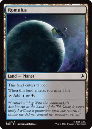 Image of Romulus (TRK-294) - Star Trek Foil