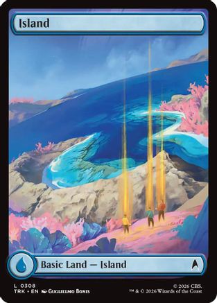 Image of Island (0308) (TRK-308) - Star Trek Foil