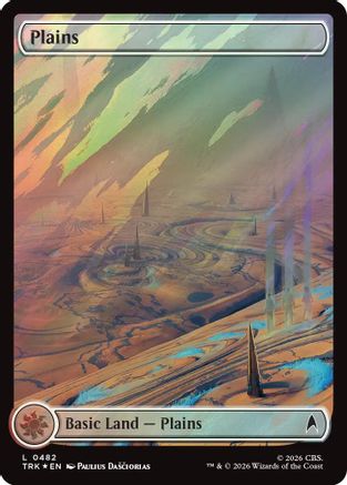 Image of Plains (0482) (Surge Foil) (TRK-482) - Star Trek Foil