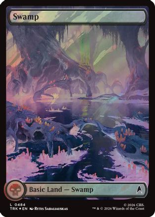 Image of Swamp (0484) (Surge Foil) (TRK-484) - Star Trek Foil