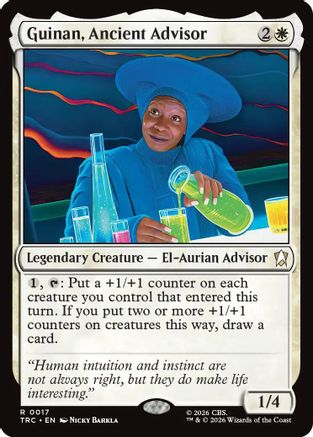 Image of Guinan, Ancient Advisor (Surge Foil) (TRC-017) - Commander: Star Trek Foil