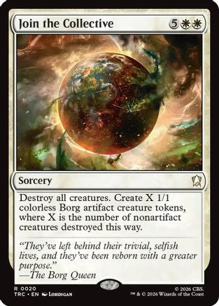 Image of Join the Collective (Surge Foil) (TRC-020) - Commander: Star Trek Foil