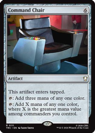 Image of Command Chair (TRC-111) - Commander: Star Trek