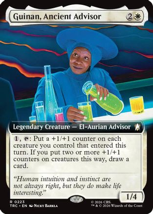 Image of Guinan, Ancient Advisor (Extended Art) (TRC-223) - Commander: Star Trek