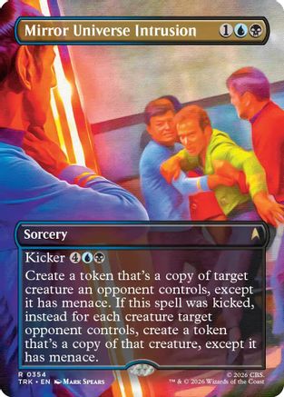 Image of Mirror Universe Intrusion (Borderless) (TRK-354) - Star Trek Foil