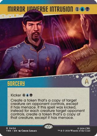 Image of Mirror Universe Intrusion (Showcase) (TRK-424) - Star Trek