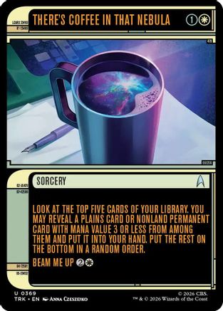 Image of There's Coffee in that Nebula (Showcase) (TRK-369) - Star Trek
