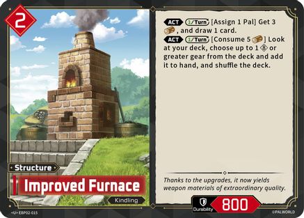 Image of Improved Furnace (EBP02-015) - BP02 Legends Awaken
