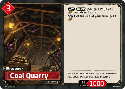 Image of Coal Quarry (EBP02-016) - BP02 Legends Awaken