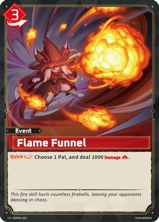 Image of Flame Funnel (EBP02-024) - BP02 Legends Awaken