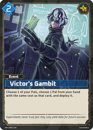 Image of Victor's Gambit (EBP02-046) - BP02 Legends Awaken Foil