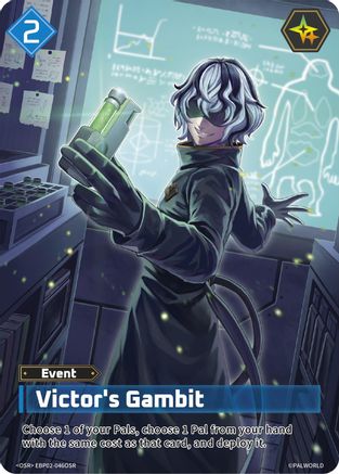 Image of Victor's Gambit (SR) (EBP02-046OSR) - BP02 Legends Awaken Foil