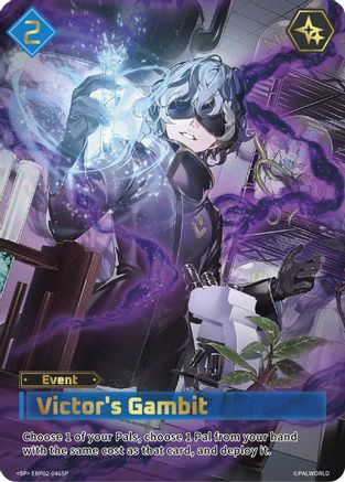 Image of Victor's Gambit (SP) (EBP02-046SP) - BP02 Legends Awaken Foil