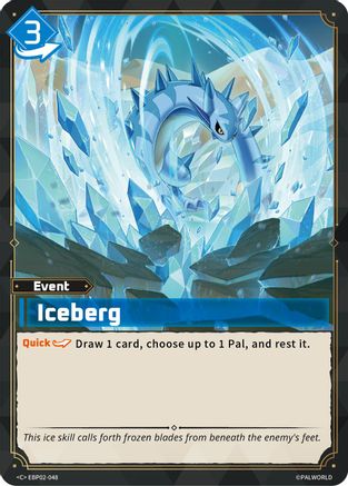 Image of Iceberg (EBP02-048) - BP02 Legends Awaken