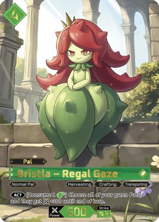 Image of Bristla - Regal Gaze (SP) (EBP02-051SP) - BP02 Legends Awaken Foil