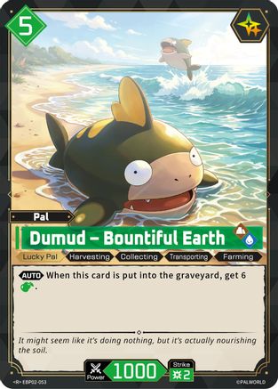 Image of Dumud - Bountiful Earth (EBP02-053) - BP02 Legends Awaken Foil