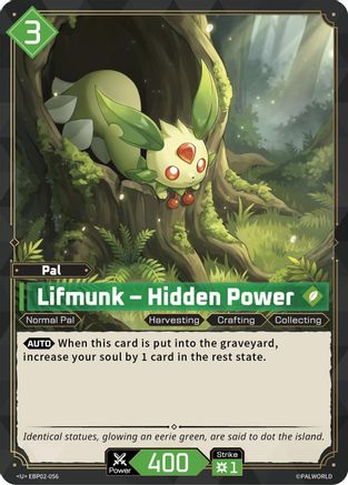 Image of Lifmunk - Hidden Power (EBP02-056) - BP02 Legends Awaken