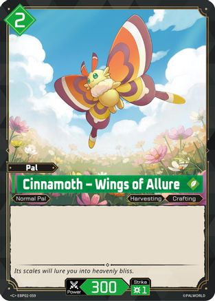 Image of Cinnamoth - Wings of Allure (EBP02-059) - BP02 Legends Awaken