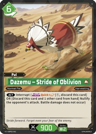 Image of Dazemu - Stride of Oblivion (EBP02-062) - BP02 Legends Awaken