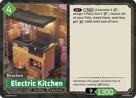 Image of Electric Kitchen (EBP02-065) - BP02 Legends Awaken