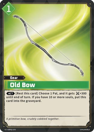 Image of Old Bow (EBP02-070) - BP02 Legends Awaken
