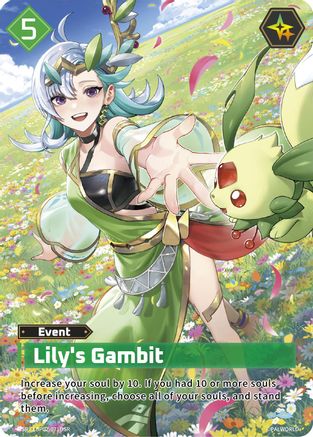 Image of Lily's Gambit (SR) (EBP02-071OSR) - BP02 Legends Awaken Foil