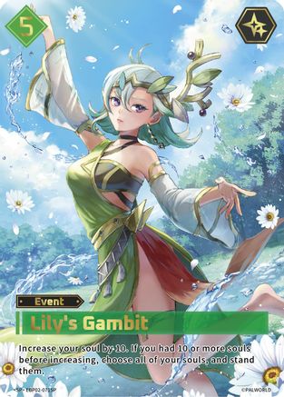 Image of Lily's Gambit (SP) (EBP02-071SP) - BP02 Legends Awaken Foil