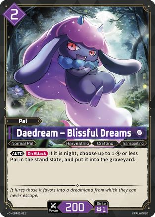 Image of Daedream - Blissful Dreams (EBP02-082) - BP02 Legends Awaken