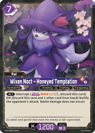 Image of Wixen Noct - Honeyed Temptation (SR) (EBP02-083SR) - BP02 Legends Awaken Foil