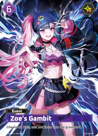Image of Zoe's Gambit (SR) (EBP02-094OSR) - BP02 Legends Awaken Foil
