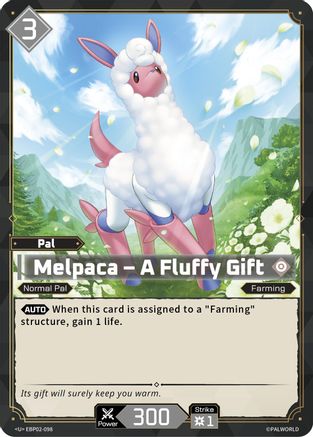Image of Melpaca - A Fluffy Gift (EBP02-098) - BP02 Legends Awaken