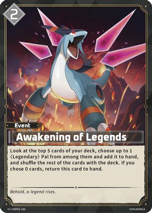 Image of Awakening of Legends (EBP02-100) - BP02 Legends Awaken
