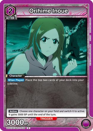 Image of Orihime Inoue (UE01DC/BLC-1-036) - UE10DC Bleach Thousand Year Blood War Advanced Deck Foil